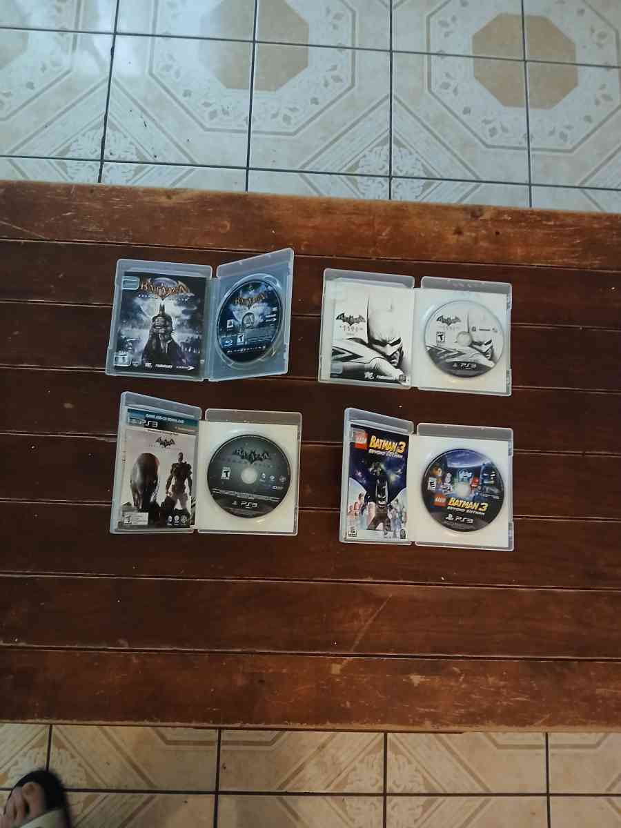 Lot Of 4 Batman Games for PlayStation 3 - North Hollywood, California - FleaMarketBay
