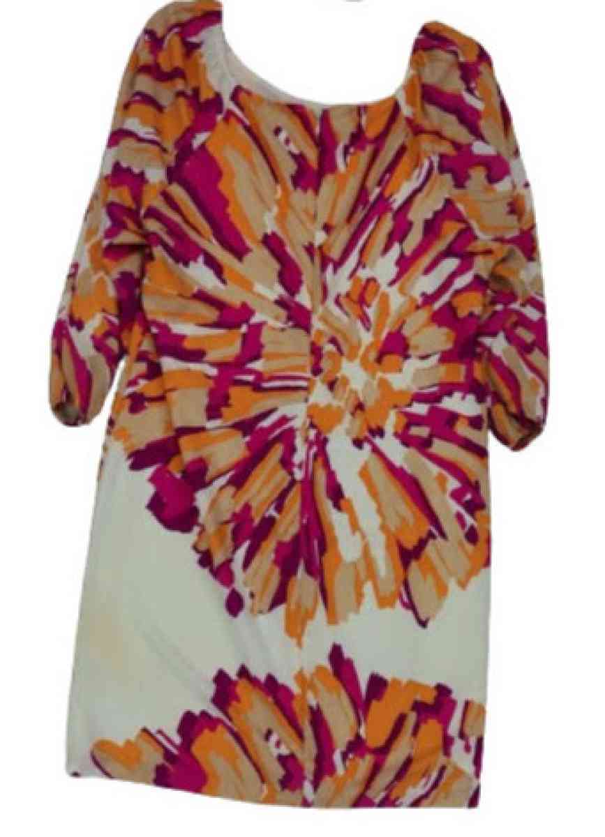 New York  Company Floral Round Neck Shift Dress Size XL - Chicago Heights, Illinois - FleaMarketBay