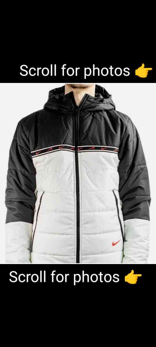 MENS NIKE Sportswear Repeat SyentheticFill Jacket White - Jacksonville, Florida