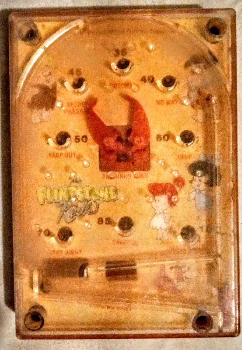 Flintstones Kids Hand held Pinball Game - Muldrow, Oklahoma - FleaMarketBay