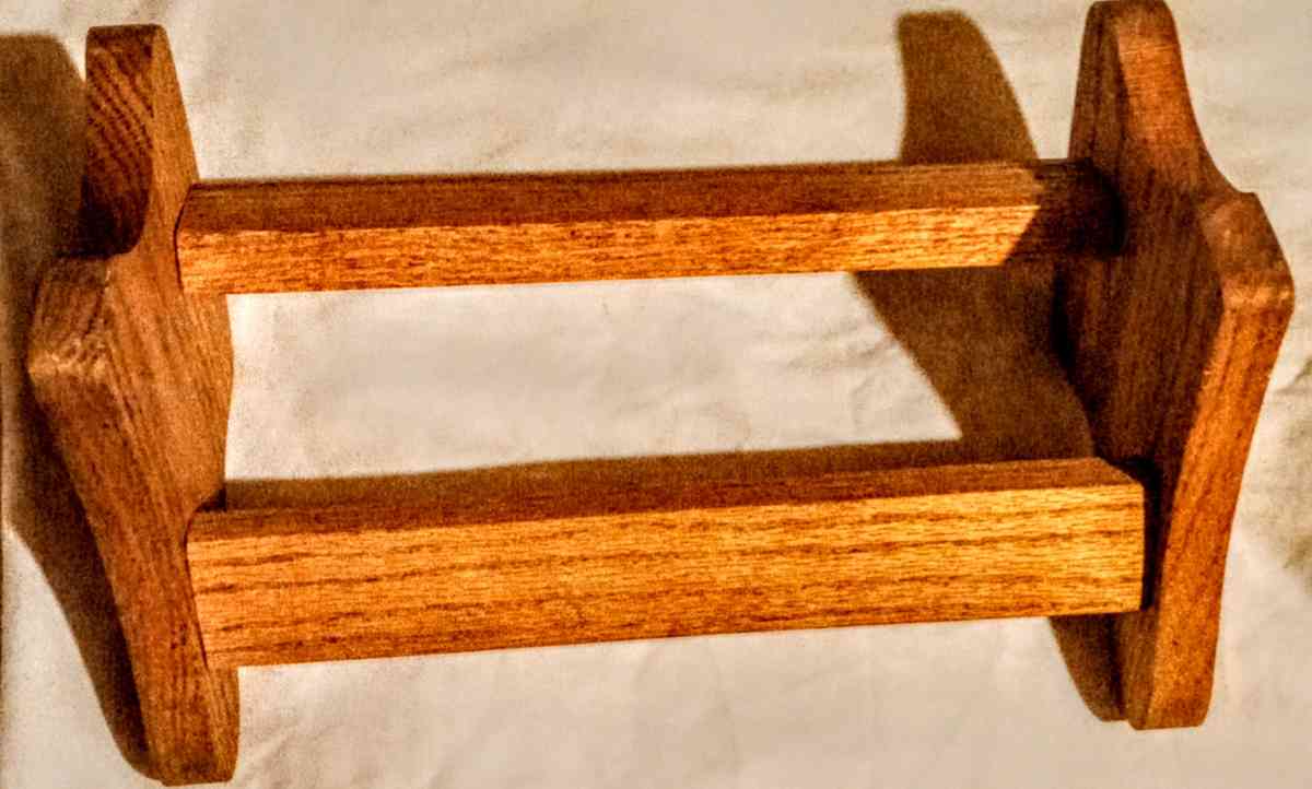 Wooden Doll Bench - Muldrow, Oklahoma - FleaMarketBay