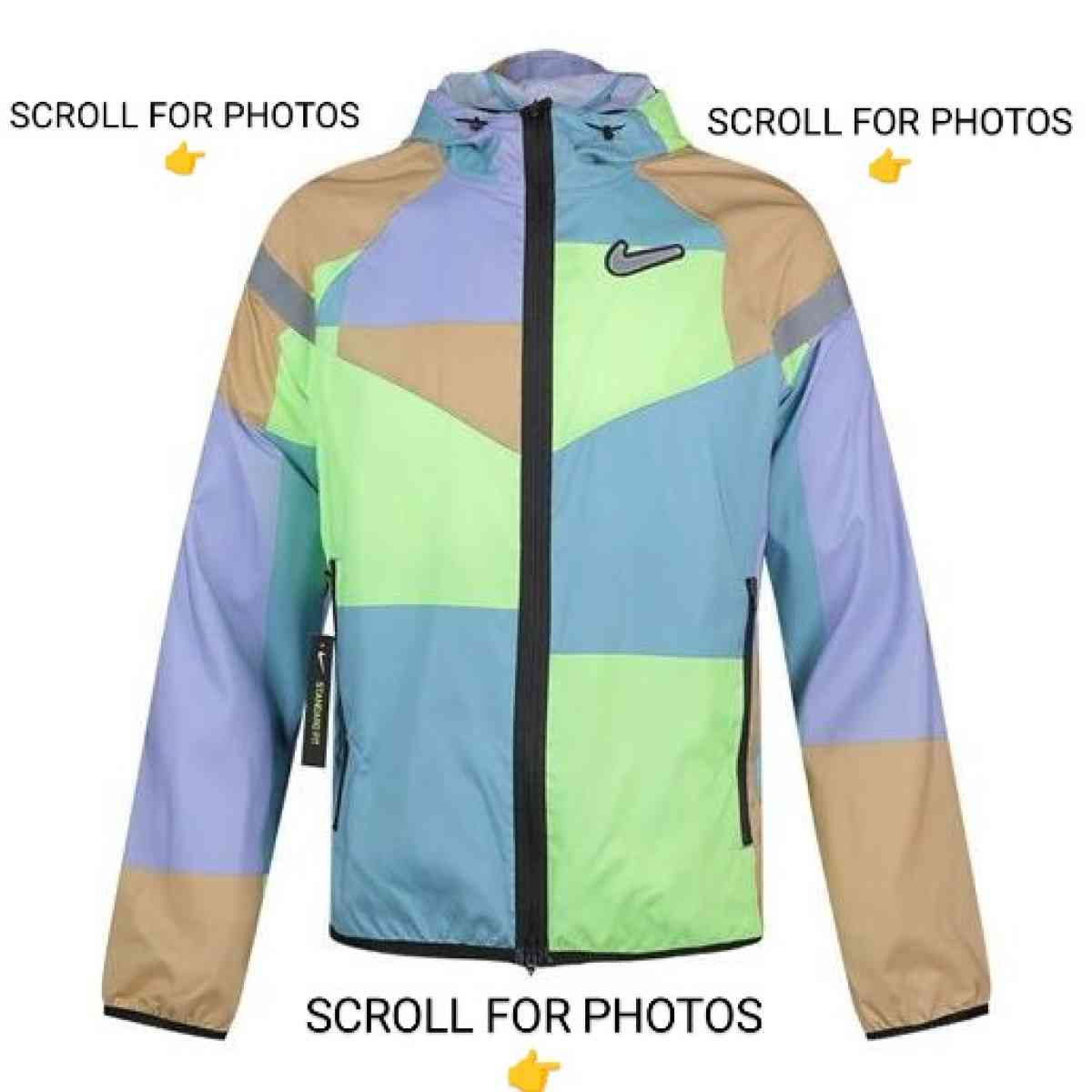 Nike Windrunner Wild Run Running Jacket Blue