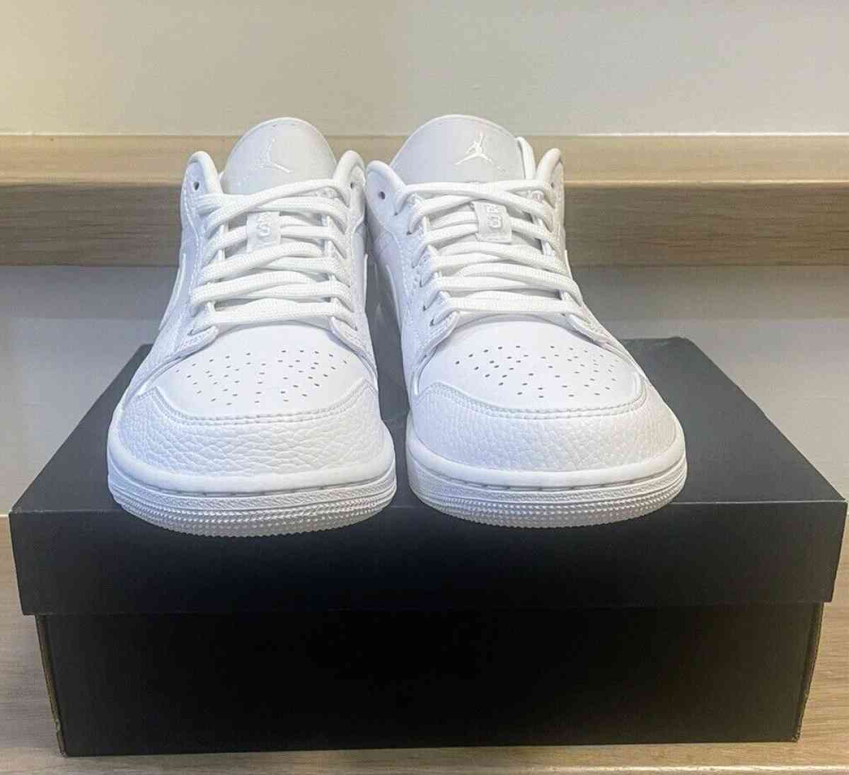 Jordan 1s  triple white