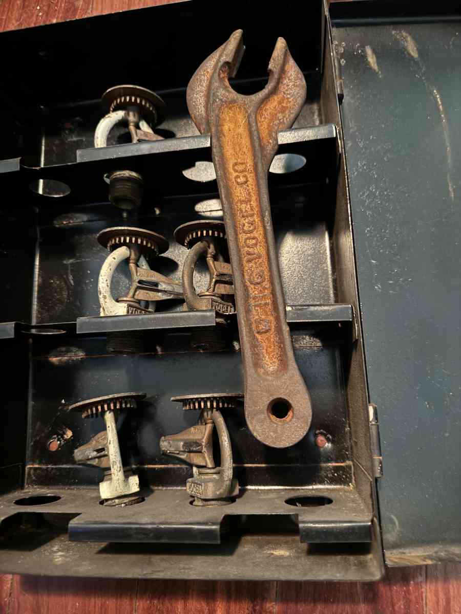 Antique Vogel Fire Sprinkler Head Box - Bridgewater, New Jersey - FleaMarketBay