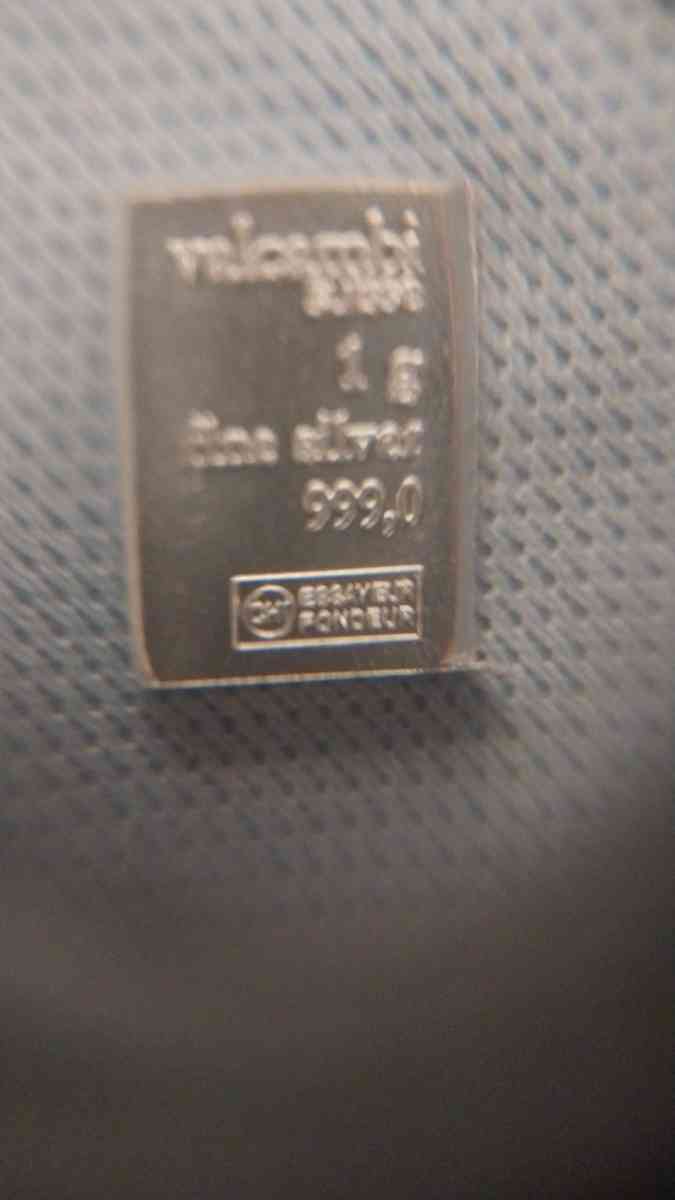 lot of 10 999 fine silver bars - Charlotte, North Carolina