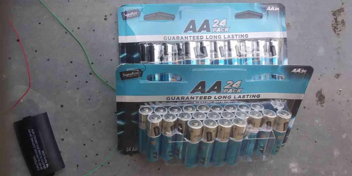2 NEW 24 AA Batteries - Dallas, Texas - FleaMarketBay