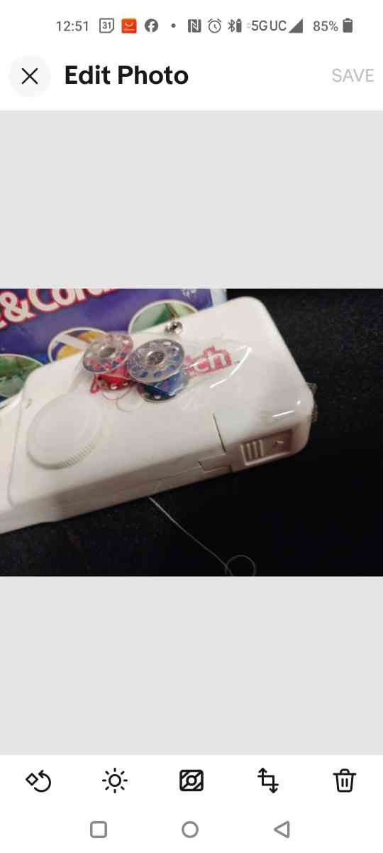 As Seen On Tv  Handy Stitch Portable Handheld Sewing Machine - Farmingdale, New York - FleaMarketBay