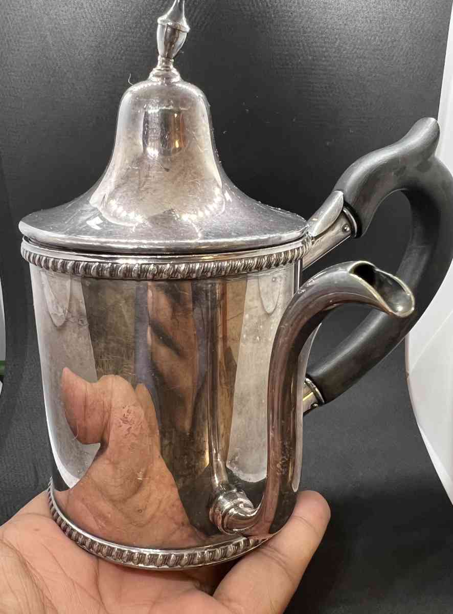 Wonderful Old Vintage Sliver Plated Tea Pot With Birtsh Lago - Houston, Texas - FleaMarketBay