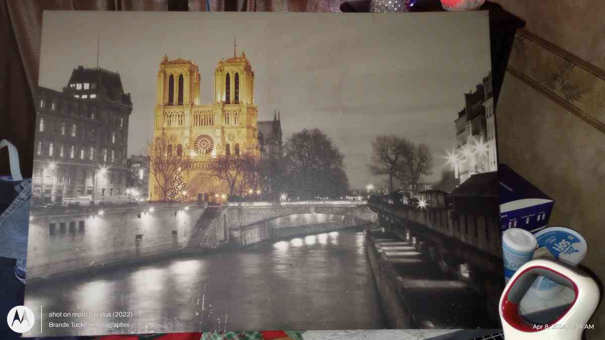 Canvas picture of Notre Dame - Greenville, Texas