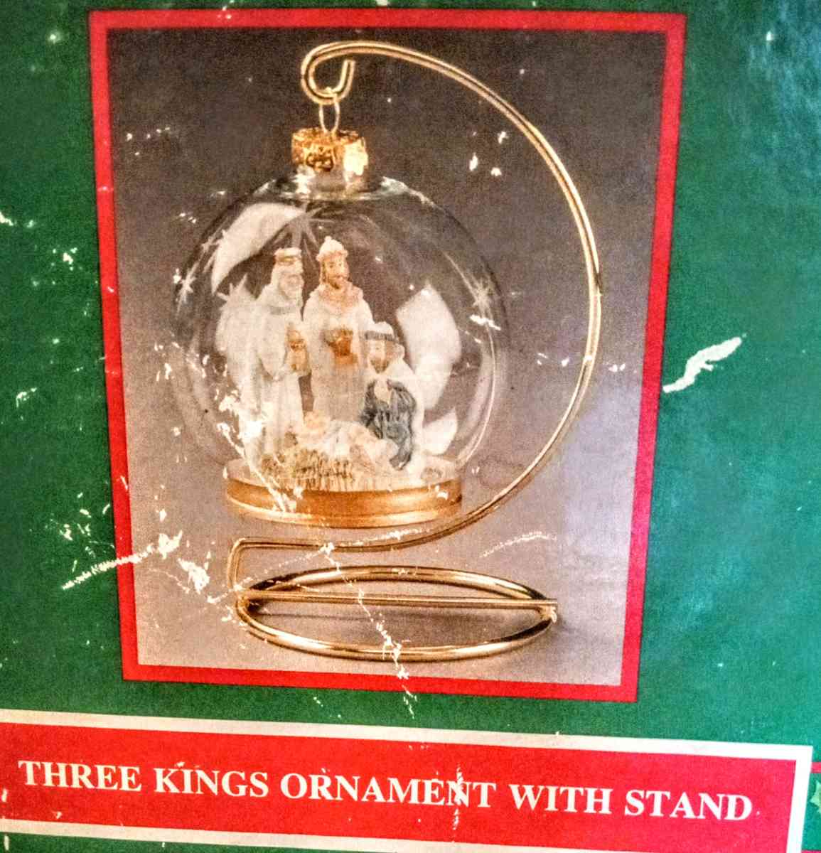 Three Kings Ornament with Stand - Muldrow, Oklahoma - FleaMarketBay