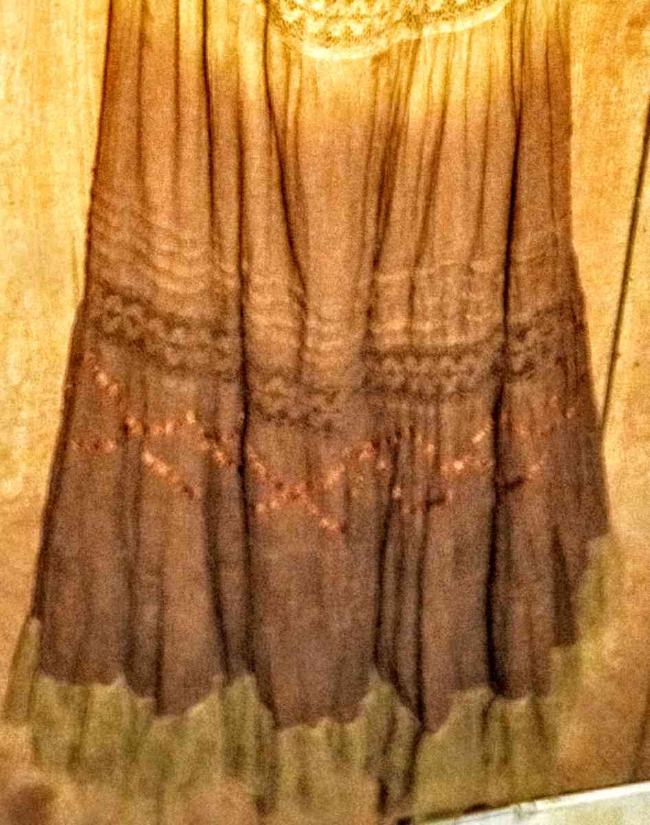 Yellow and Brown Boho Skirt - Muldrow, Oklahoma - FleaMarketBay