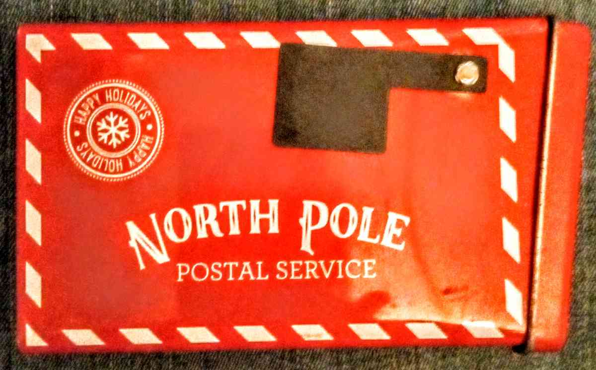 North Pole Postal Service Novelty Mailbox - Muldrow, Oklahoma - FleaMarketBay