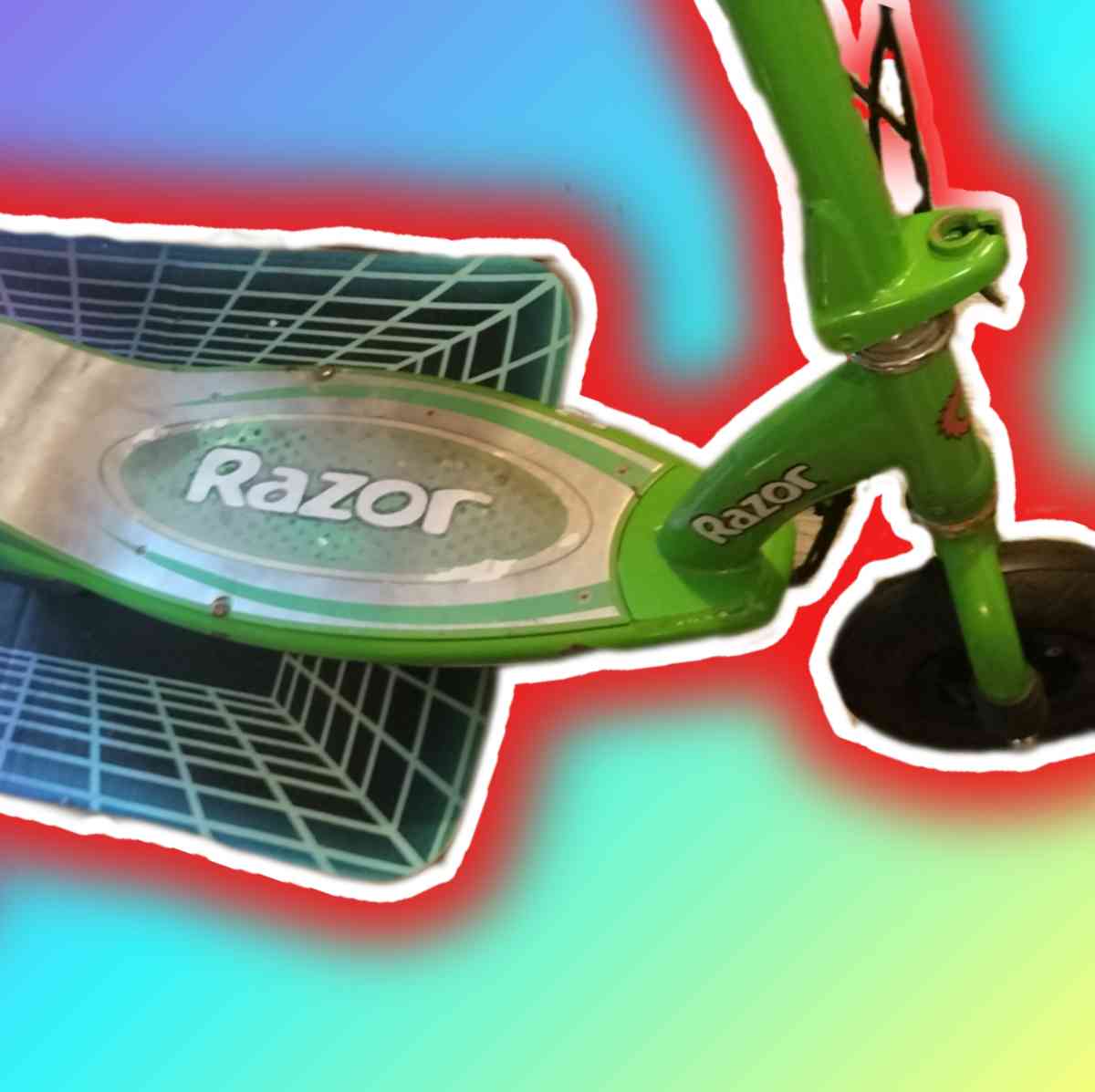 RAZOR e200 electric  scooter   Accessories  Paint  New Charg - Farmingdale, New York - FleaMarketBay