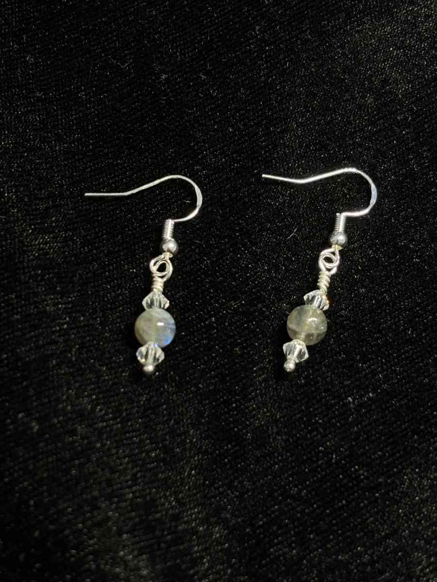 Arctic Moon Earrings - Tehachapi, California