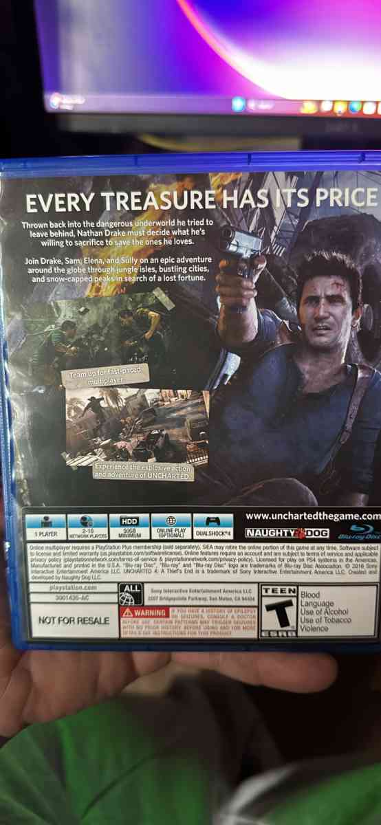 Uncharted The Collection and Uncharted 4 - Columbus, Ohio - FleaMarketBay