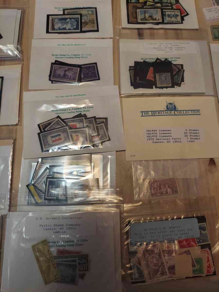 I have five hundred old post stamps and some books and some - Goodrich, Texas - FleaMarketBay