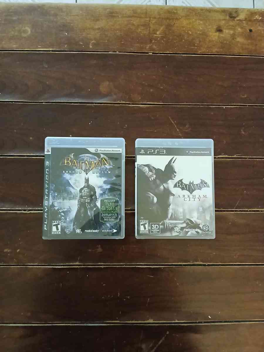 Lot Of 4 Batman Games for PlayStation 3 - North Hollywood, California - FleaMarketBay