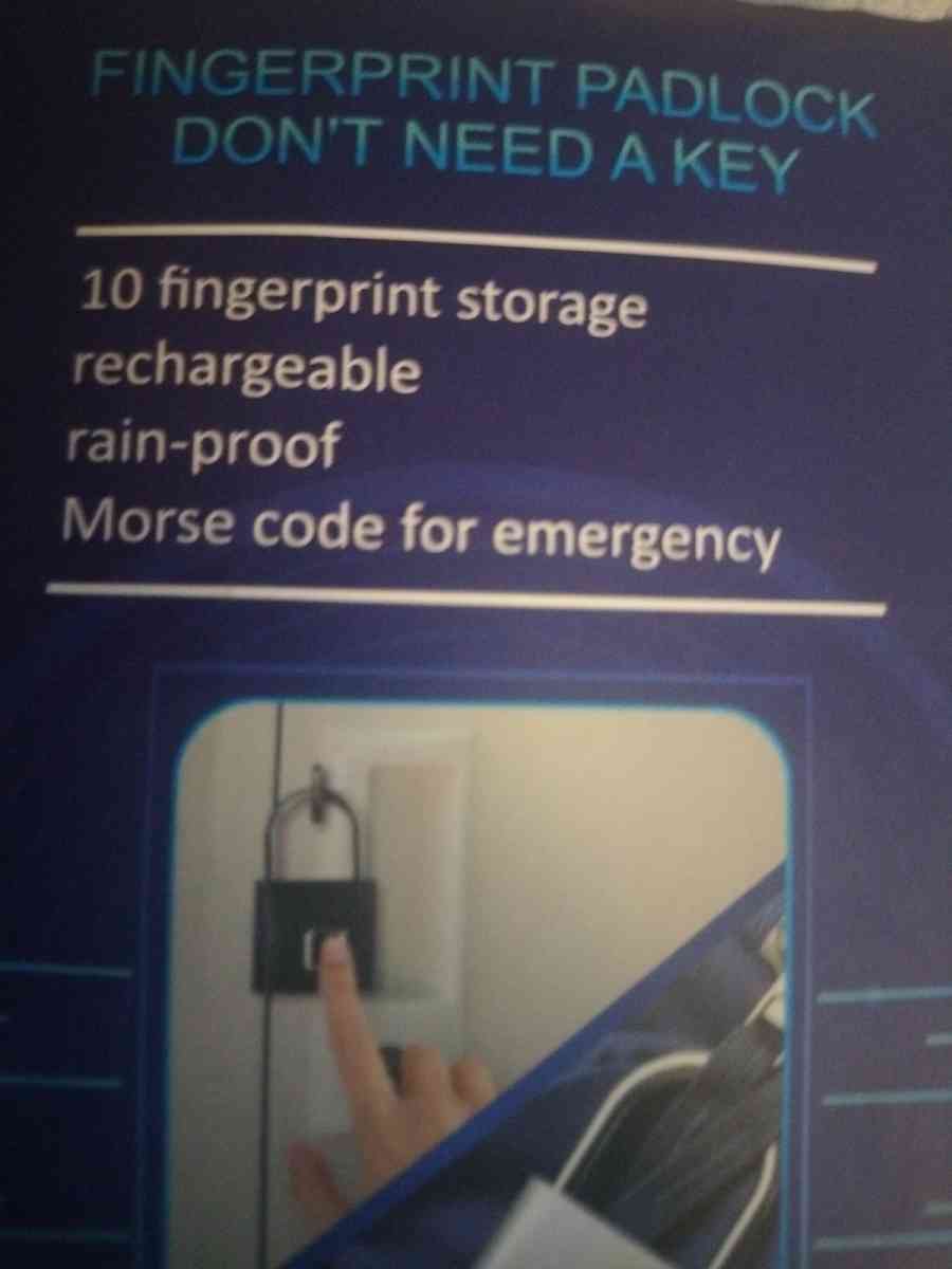 Biometric Fingerprint Keyless  Add Secure Variations  Emerge - Farmingdale, New York - FleaMarketBay