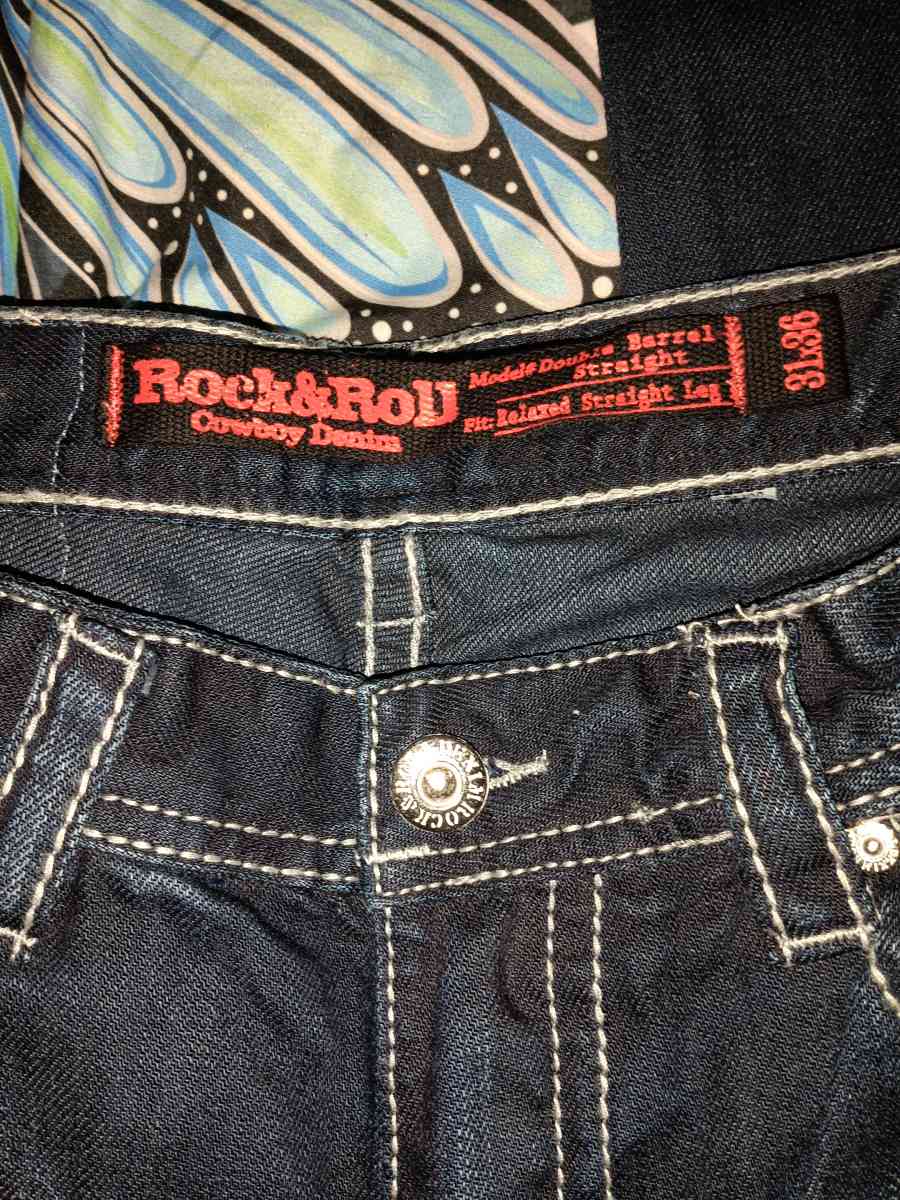 mens Rock  Roll Denim - Belle, Missouri - FleaMarketBay