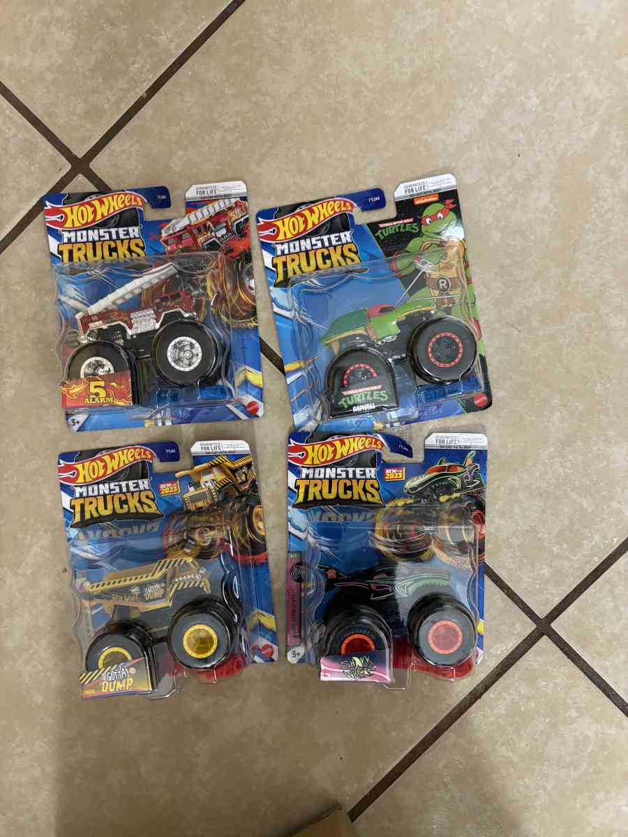 hot wheels monster trucks 4 pack - Eustis, Florida