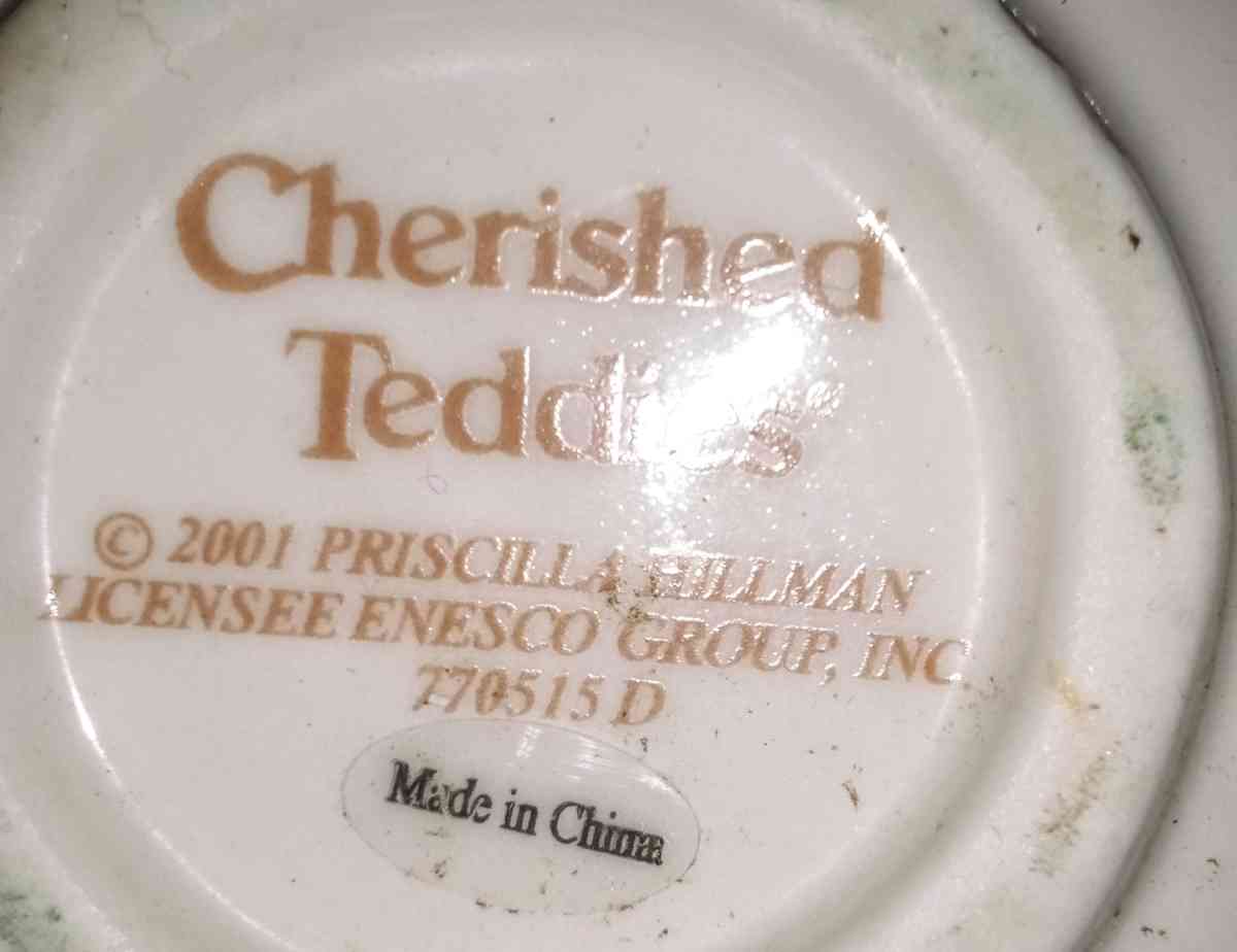 cherished teddies tea cup - Middletown, Indiana - FleaMarketBay