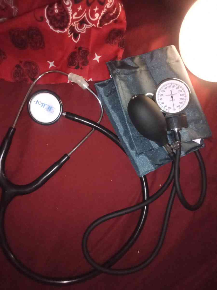 ADC Blood Pressure Cup and MDF instruments Stethoscope - Coldspring, Texas - FleaMarketBay