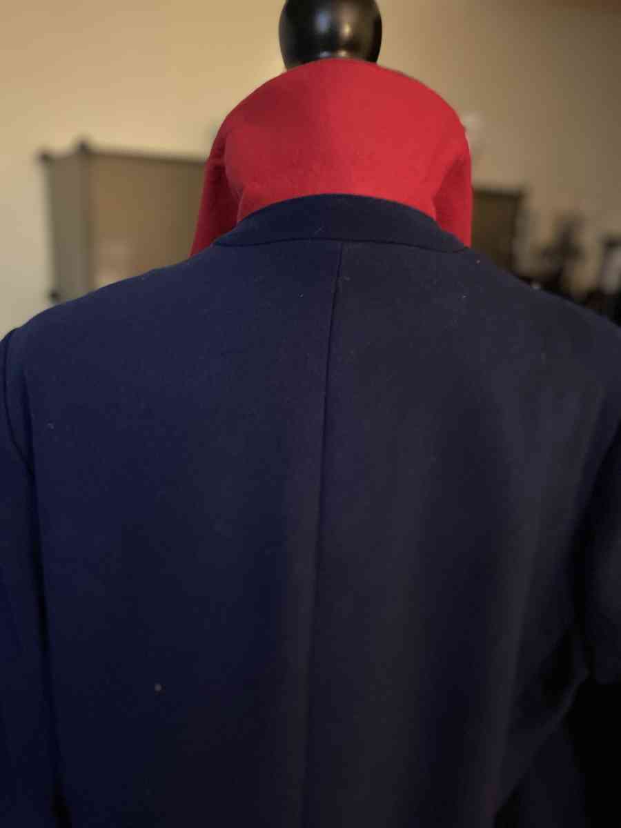 Banana Republic Blue Long Coat NWT Size XL - Chicago Heights, Illinois - FleaMarketBay