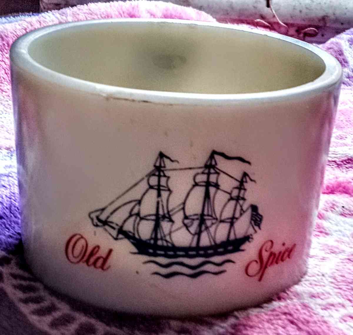 Vintage Old Spice Shaving Mug - Muldrow, Oklahoma - FleaMarketBay