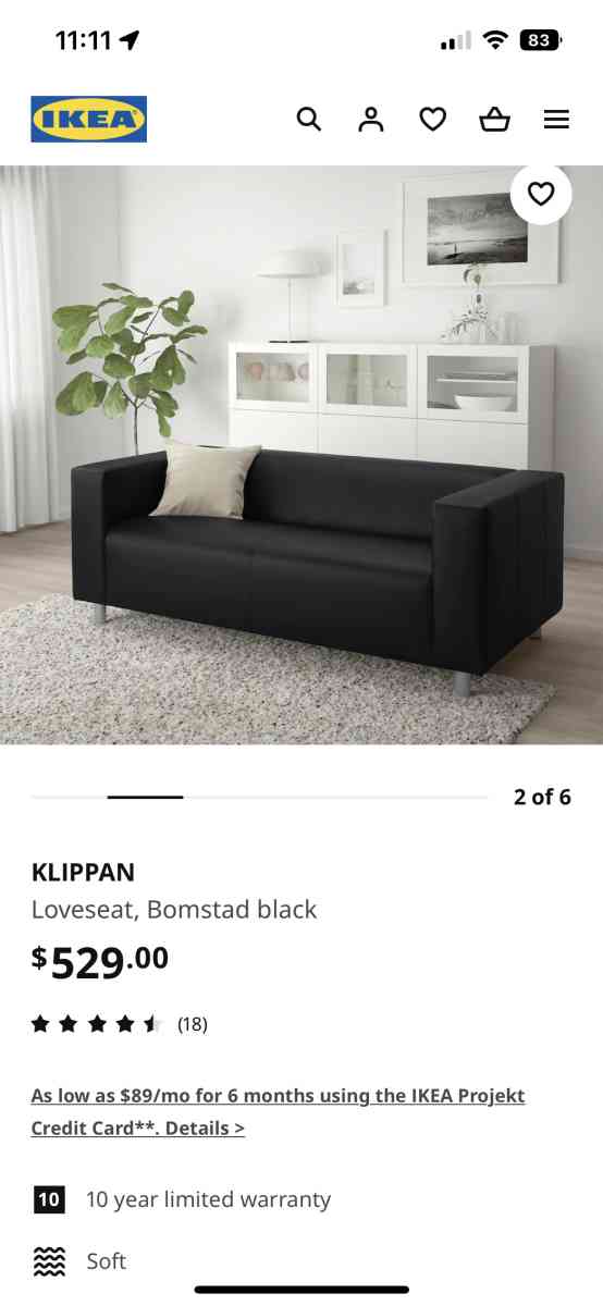 IKEA KLIPPAN COUCH - Canoga Park, California - FleaMarketBay