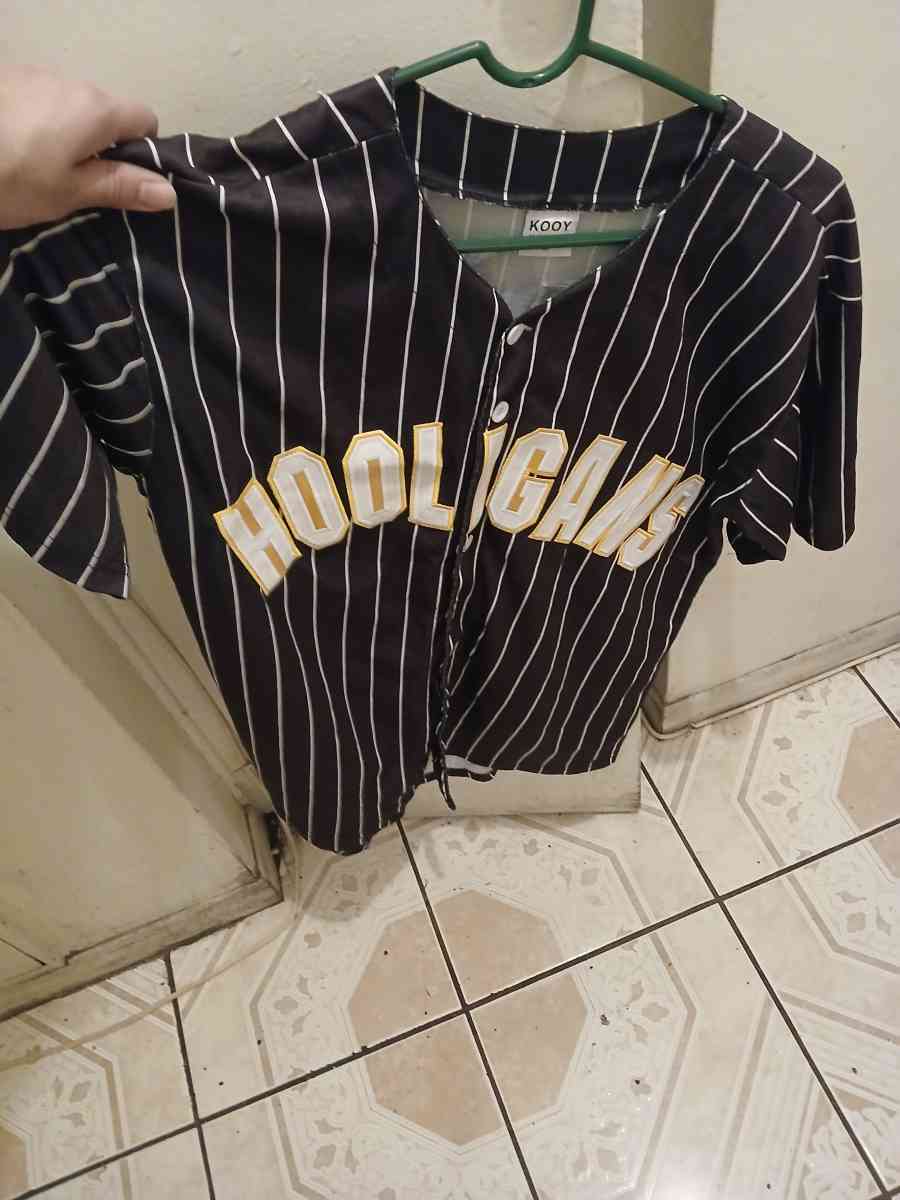 Bruno Mars Hooligans Baseball Jersey Black Shirt Size M - North Hollywood, California - FleaMarketBay