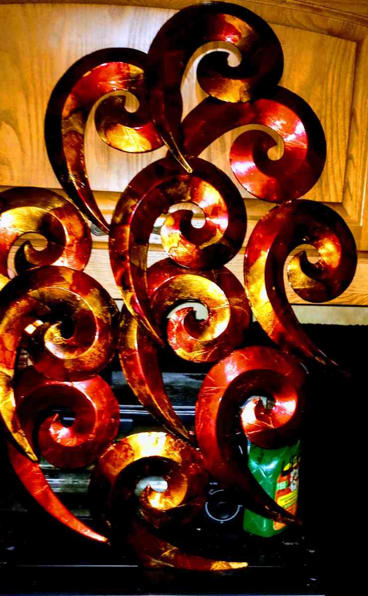 3D metal Chinese wind or abstract wall art - Greenville, Texas