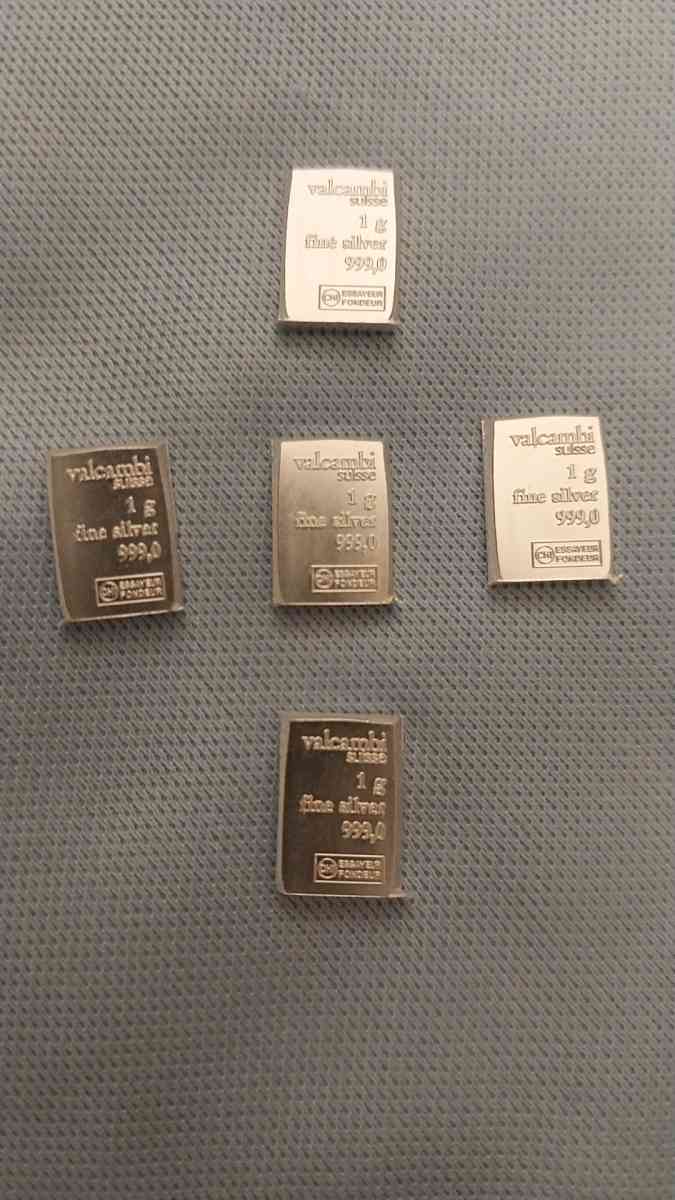 lot of 10 999 fine silver bars - Charlotte, North Carolina - FleaMarketBay