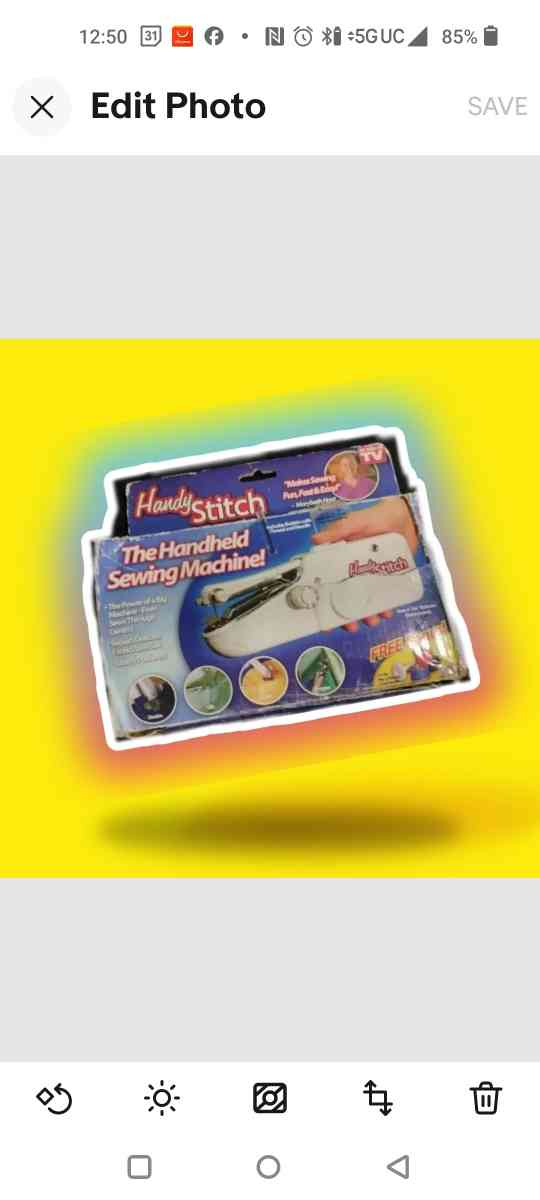 As Seen On Tv  Handy Stitch Portable Handheld Sewing Machine - Farmingdale, New York - FleaMarketBay