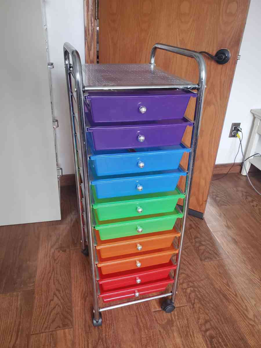 Rolling plastic storage card - Youngstown, Ohio