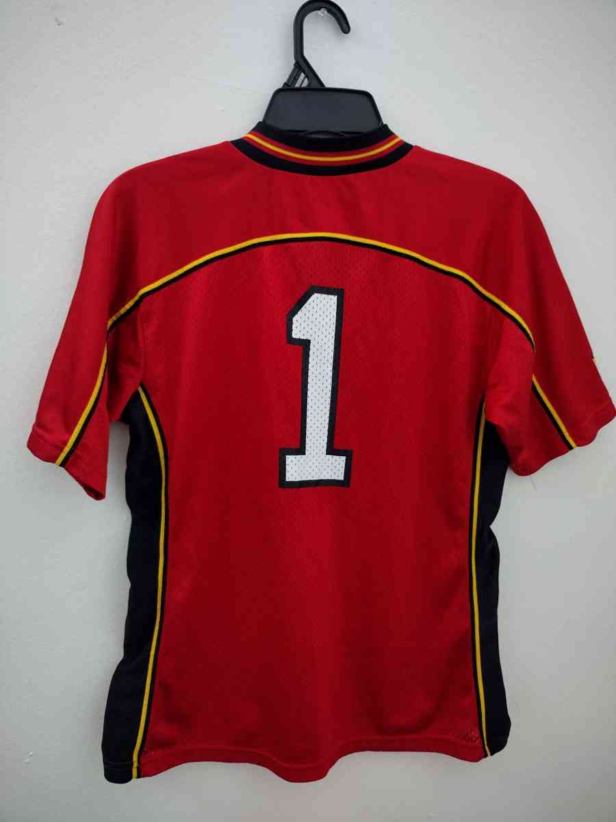 Under Armour Maryland Terrapins Terps Red White Jersey 1 - Jacksonville, Florida - FleaMarketBay