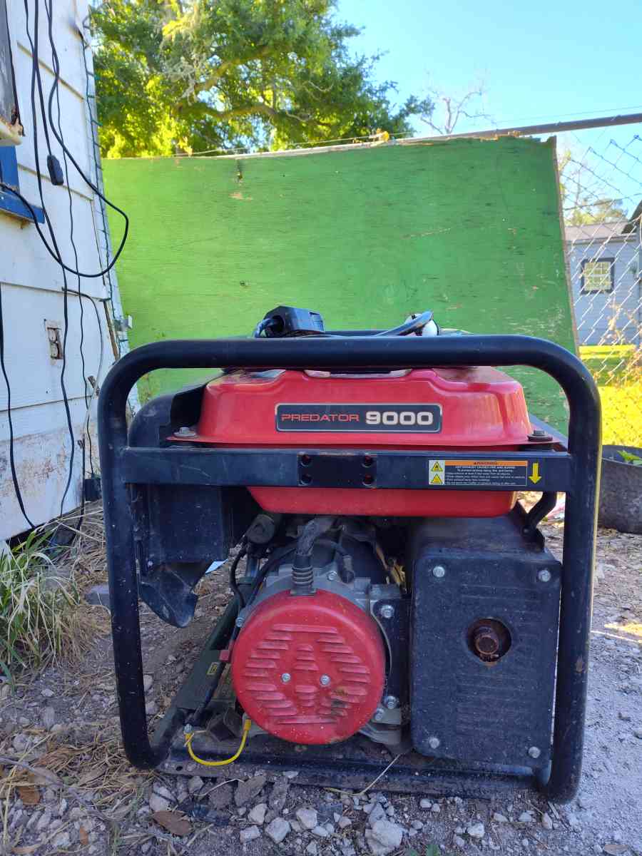 Generador 9000 watts Predator - Freeport, Texas - FleaMarketBay