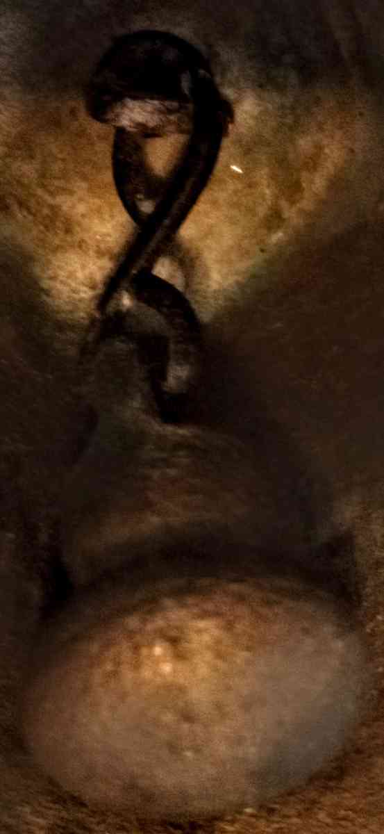 Brass Bell with Wooden Handle - Muldrow, Oklahoma - FleaMarketBay