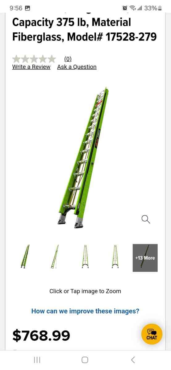 ladder 28ft good Condition New salen each  355 - Mesquite, Texas - FleaMarketBay