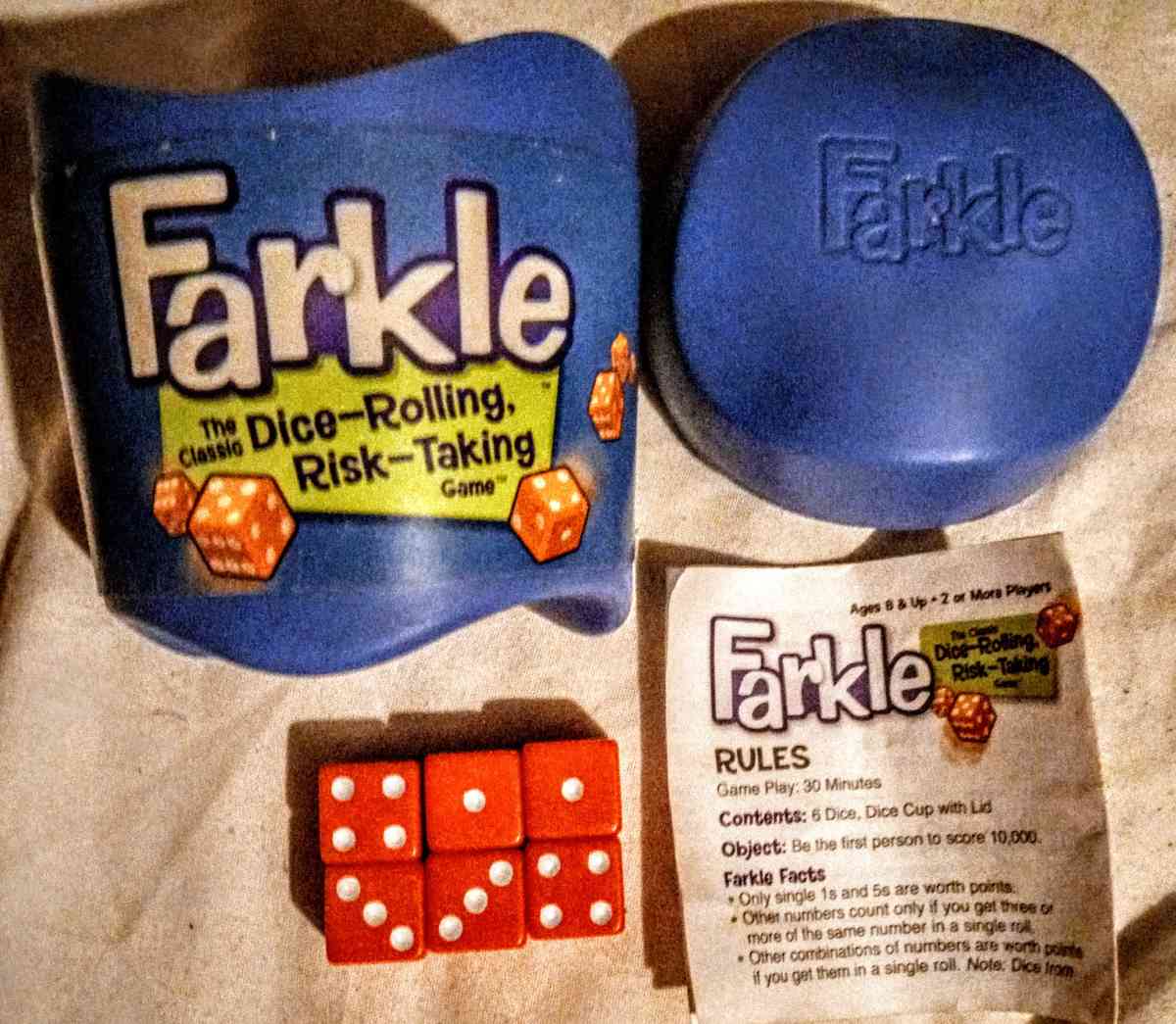 Farkle Dice Game - Muldrow, Oklahoma - FleaMarketBay