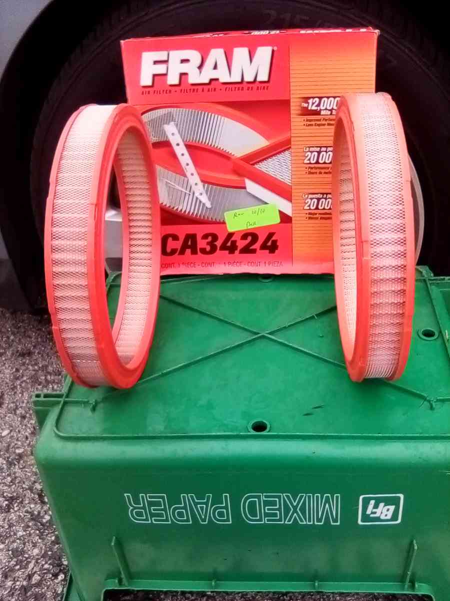 Frame air filters - Redwood City, California