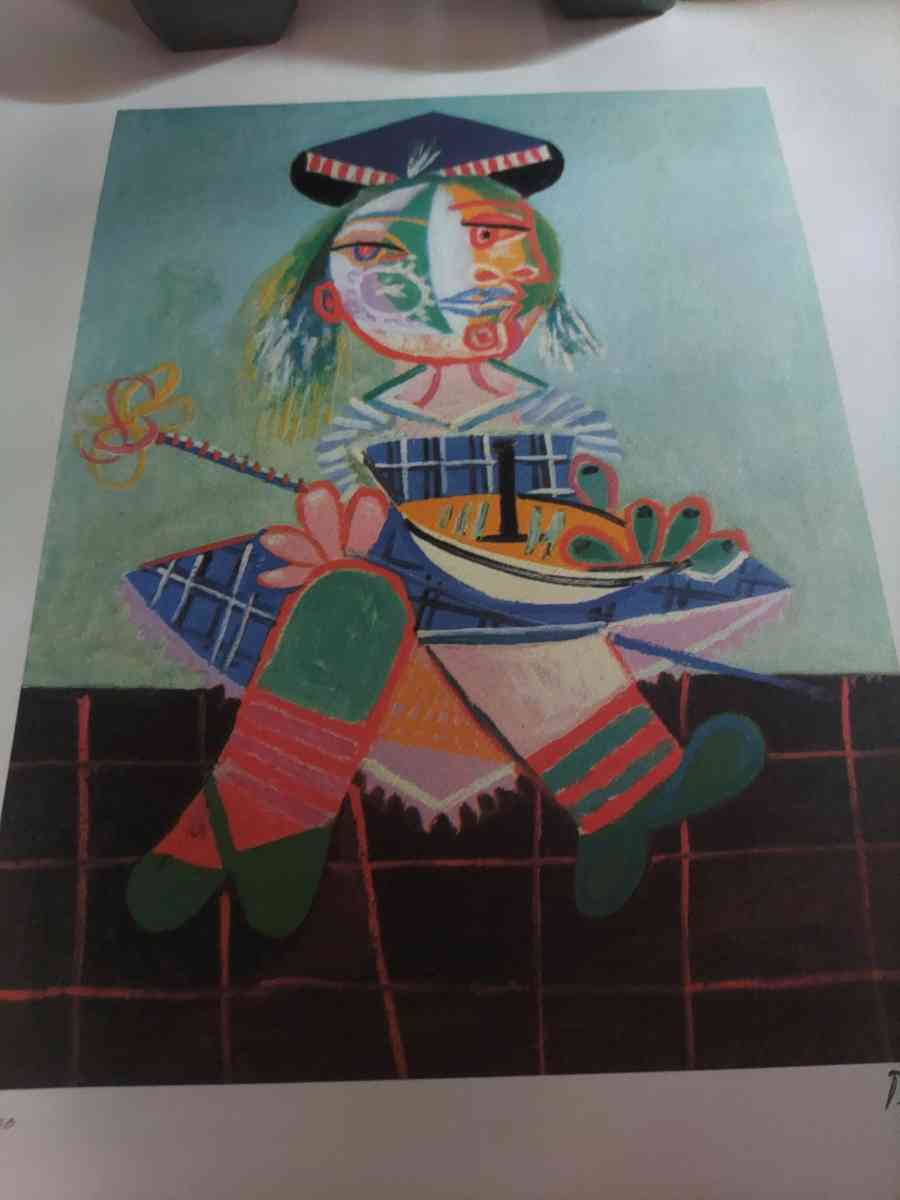 This is a little Picasso painting artThank you - Goodrich, Texas - FleaMarketBay