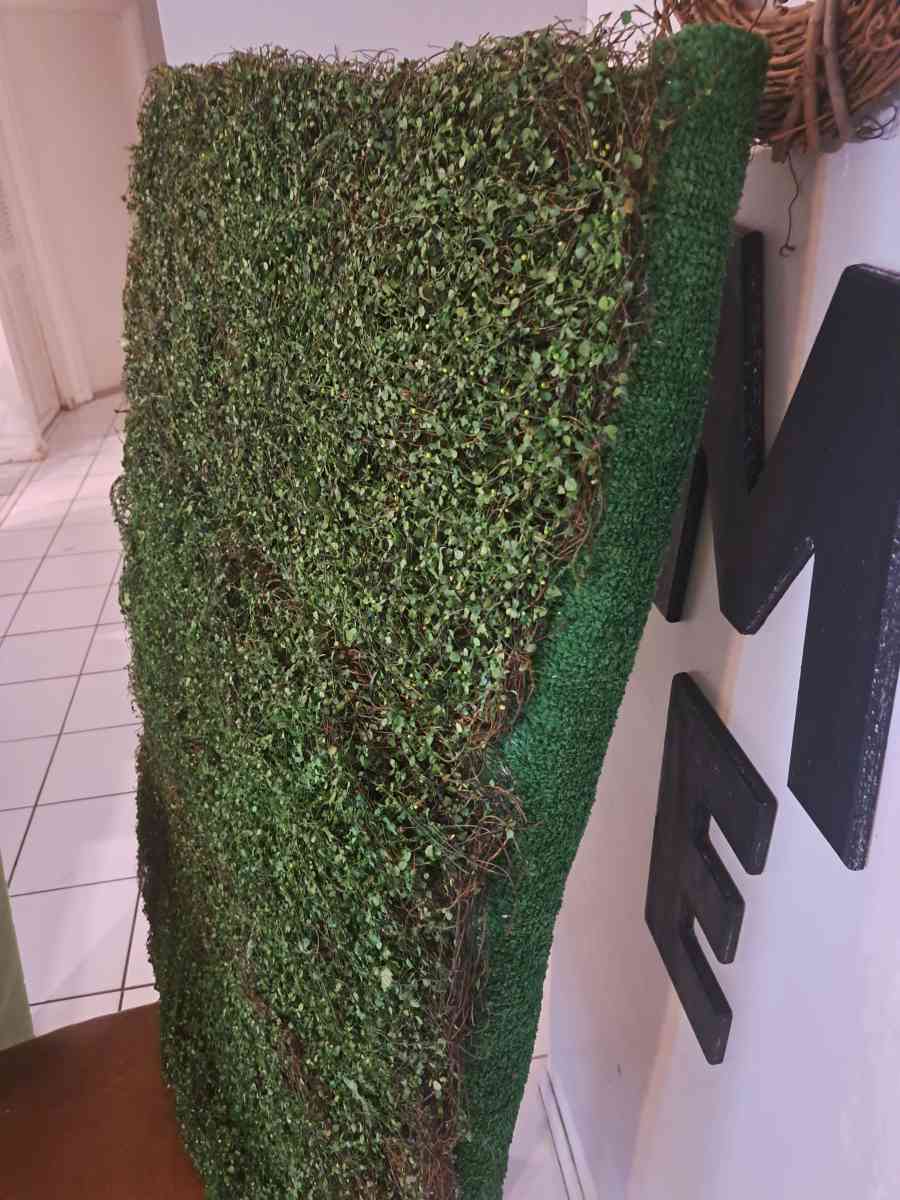 Artificial fake Grass wall decor stand - Fort Lauderdale, Florida - FleaMarketBay