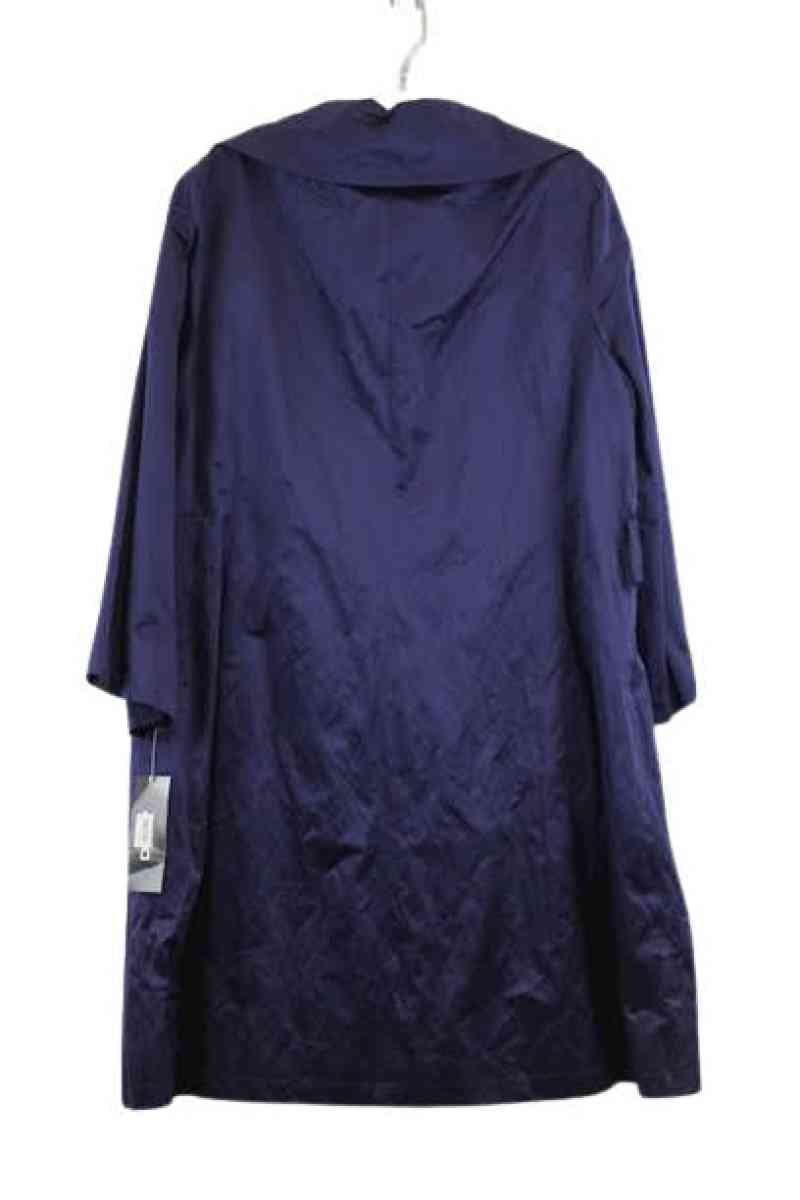 Dkny Womens Navy Button Up Coat SZ XL - Chicago Heights, Illinois - FleaMarketBay