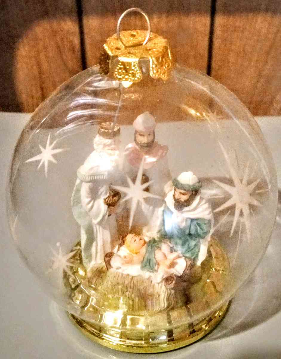 Three Kings Ornament with Stand - Muldrow, Oklahoma - FleaMarketBay