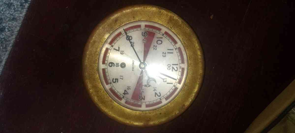 WW2 Brass Chelsea Navy clock - Richmond, Virginia