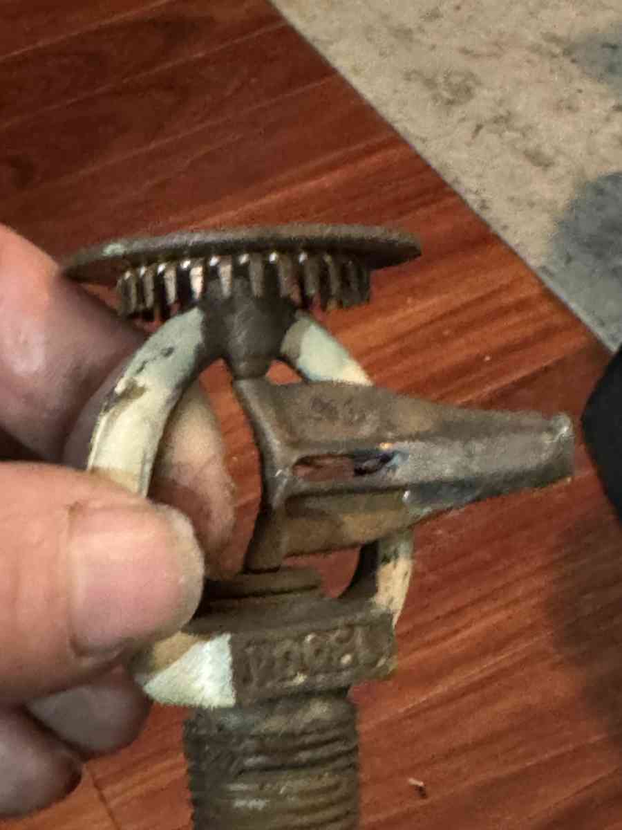 Antique Vogel Fire Sprinkler Head Box - Bridgewater, New Jersey - FleaMarketBay