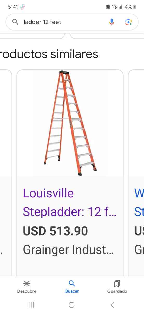 ladder 12ft good Condition - Mesquite, Texas - FleaMarketBay