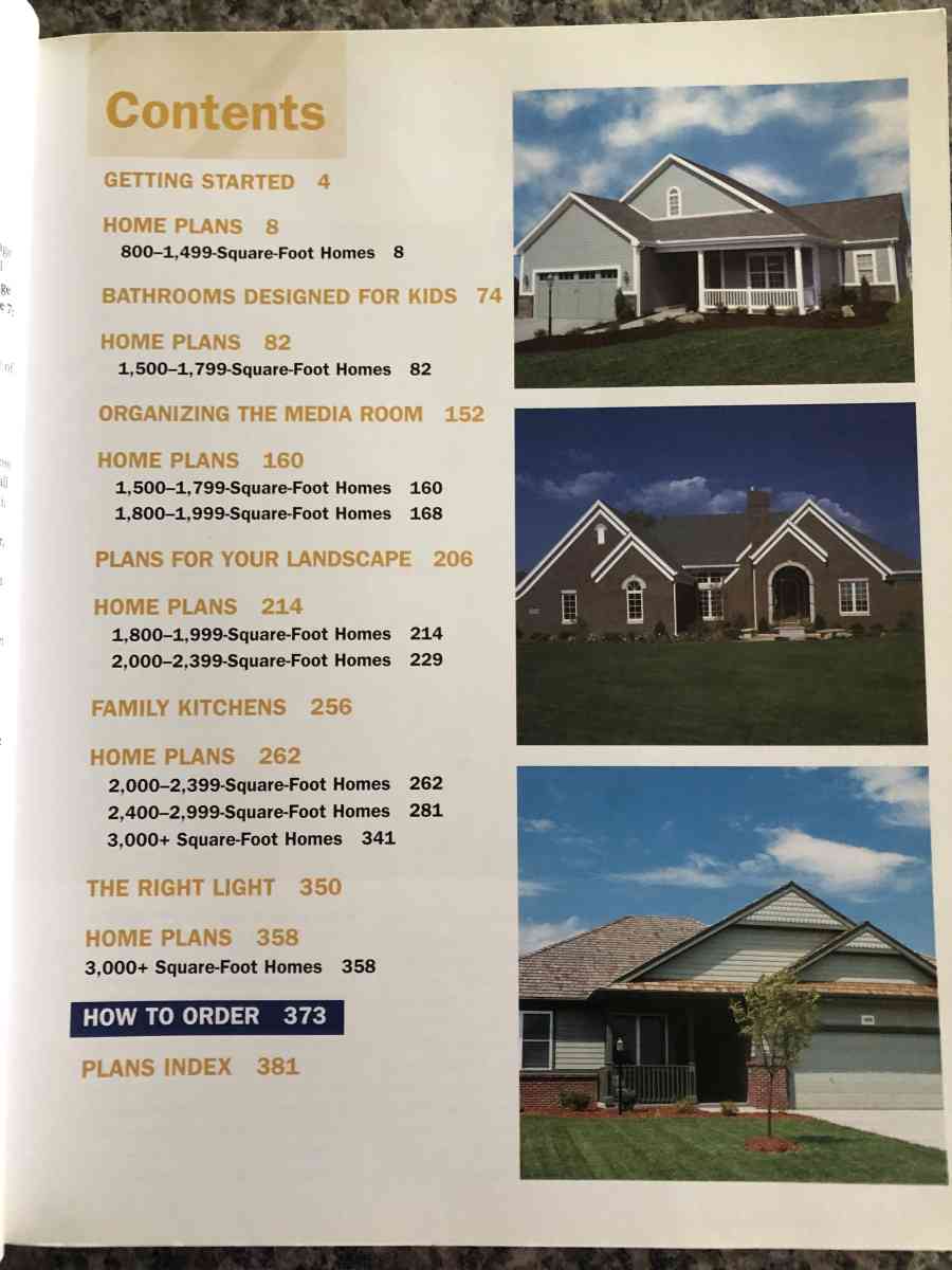 Book One Story House Plans Bible  Over 450 Home Plans in Ful - Bolingbrook, Illinois - FleaMarketBay