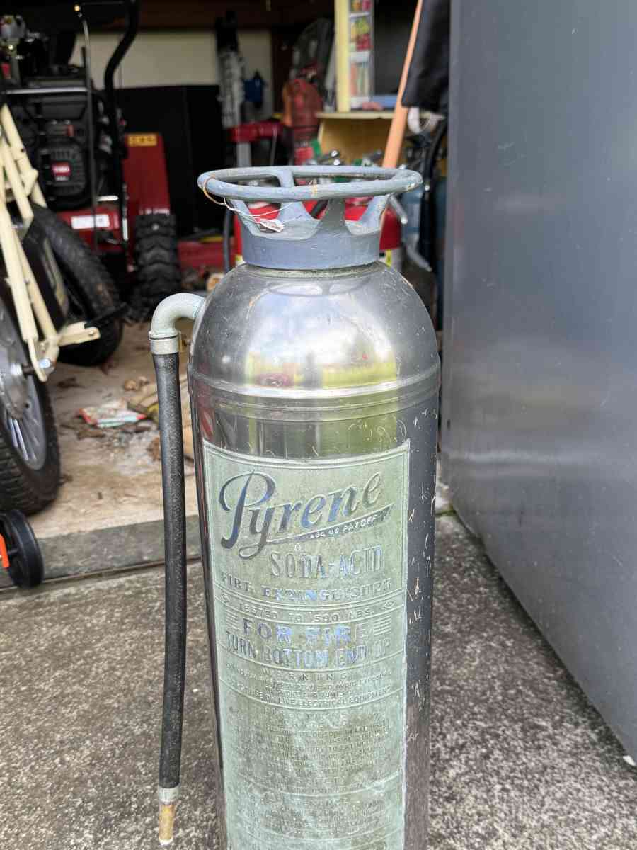 1943 Pyrene Fire Extinguisher - Bridgewater, New Jersey