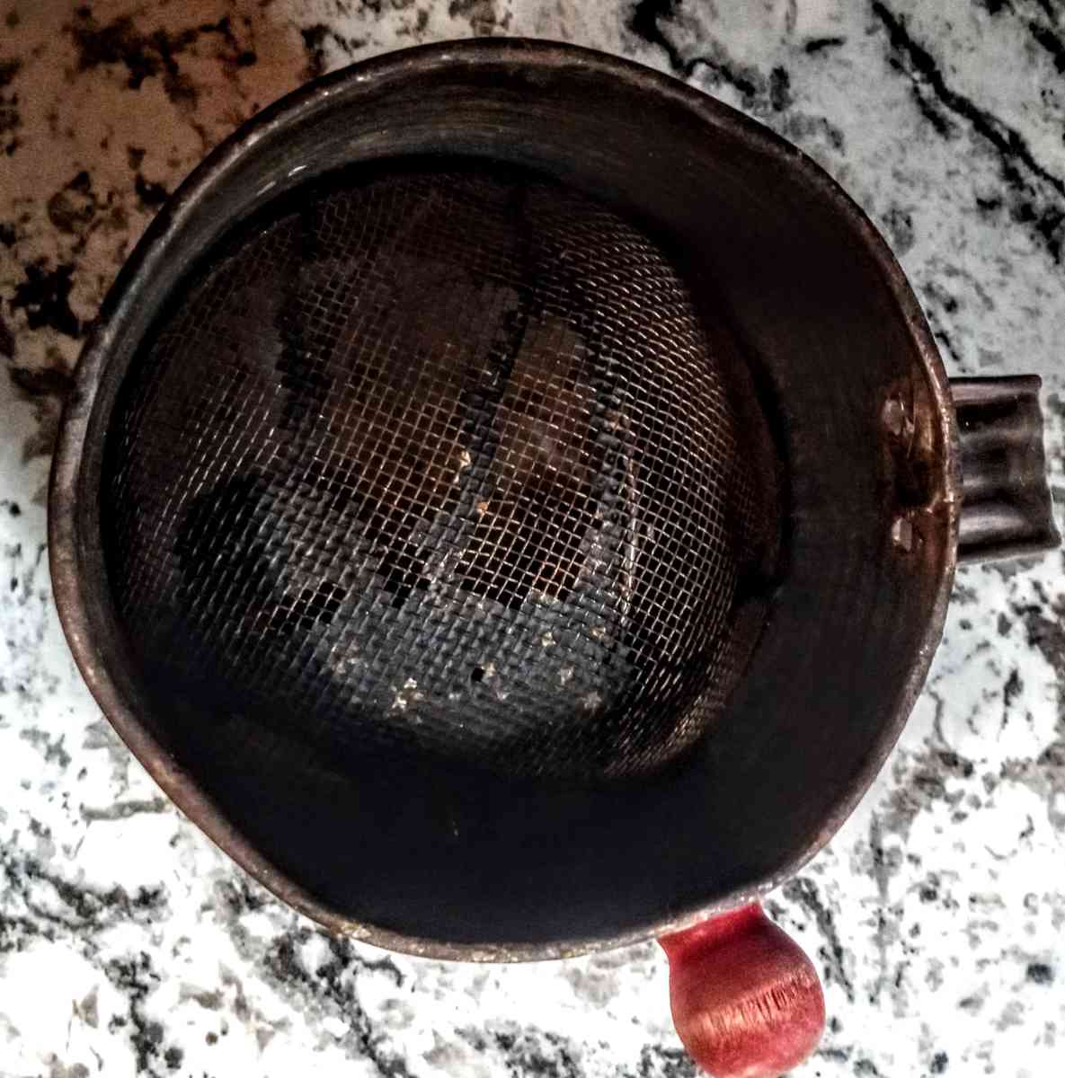 Bromwells 3 cups Metal Flour Sifter - Muldrow, Oklahoma - FleaMarketBay